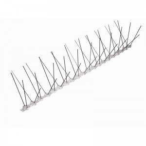 Anti bird spike pigeon control Stainless Steel Bird Spikes on PC Base