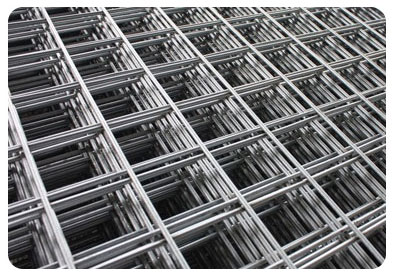 Black iron welded wire mesh