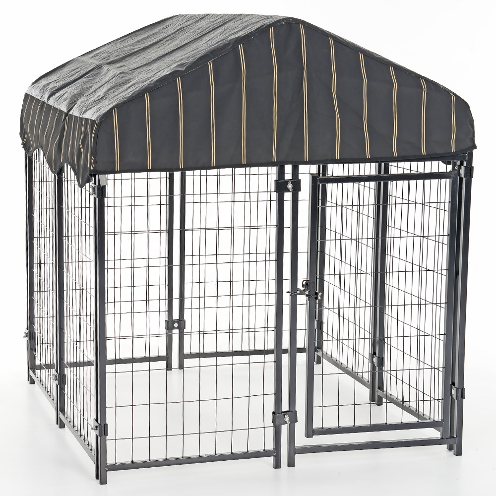 Producător Design cu ridicata Transportoare pliabile Metal Big Pet Dog Crate Cage