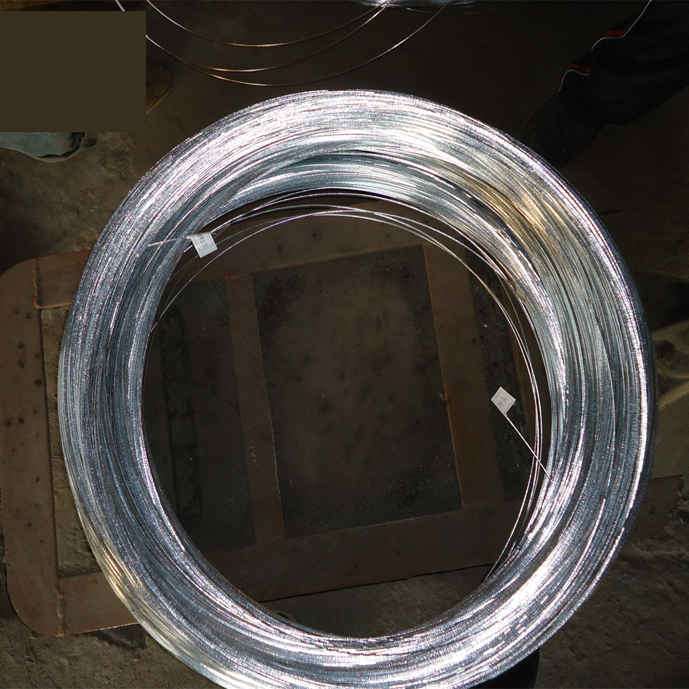 Alambre Galfan galvanizado por inmersión en caliente de alambre de acero con poco carbono Q195 de 2,2 mm