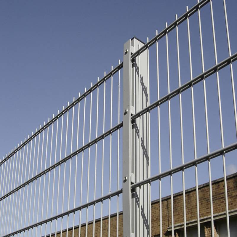 6/5/6mm 2030x2510mm لوړ الماني سټنډرډ ګالوانیزډ ډبل سټیک میټس Doppelstabmatte Double bar Mat DoublePanel Fence