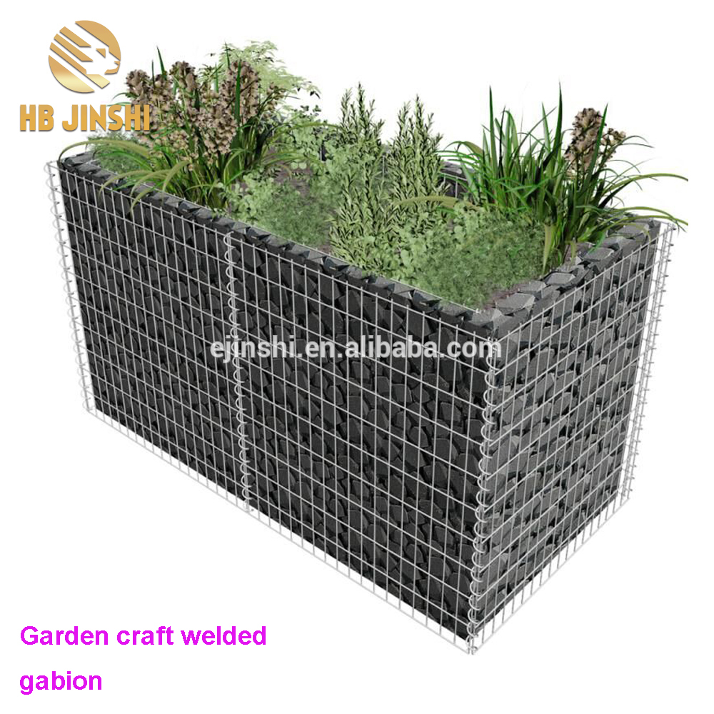 2 × 2 Welded Galvanized Spring Gabion Basket factory