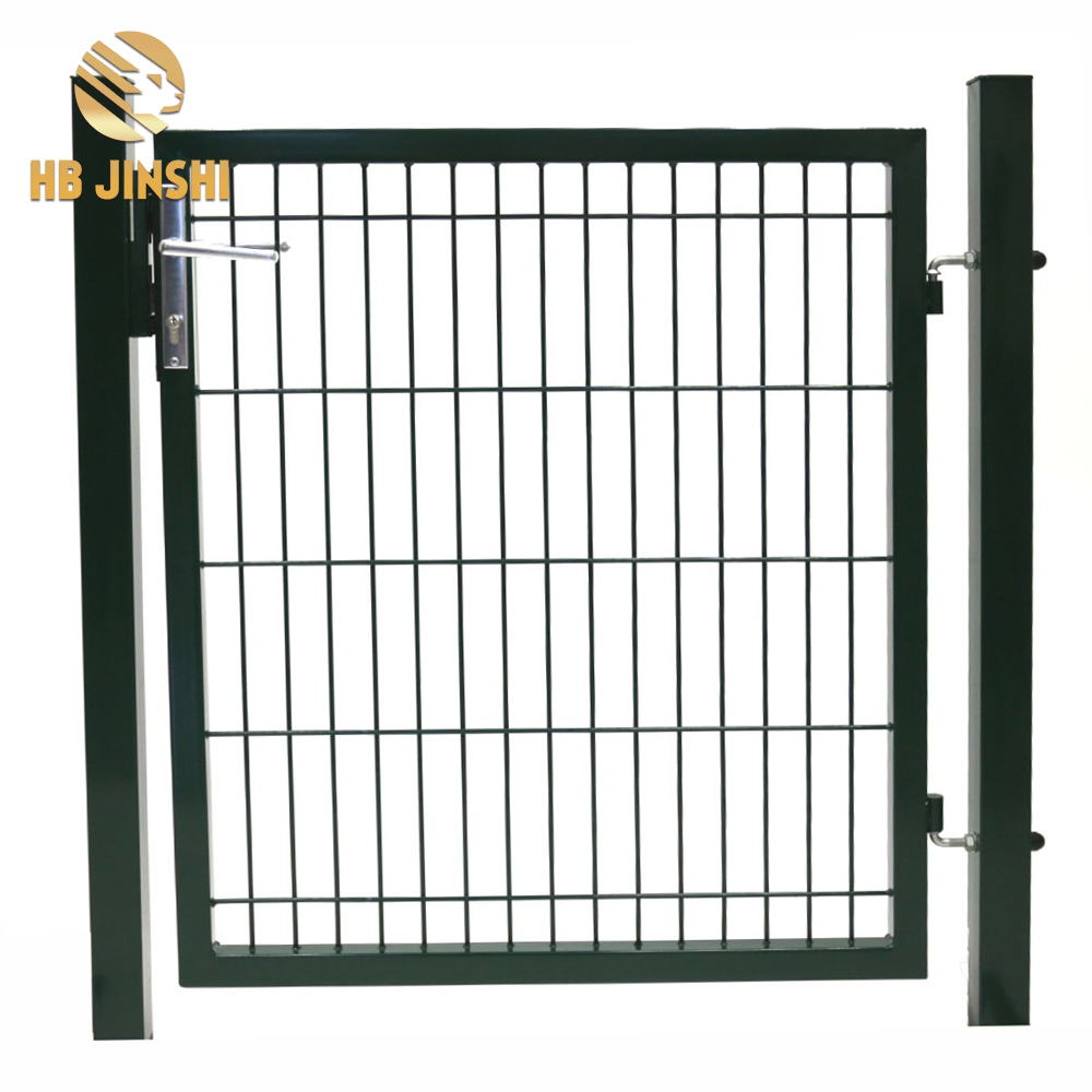 100x150cm Метална ограда од домашен двор зелена евроградина Гартентор со безбедносна брава