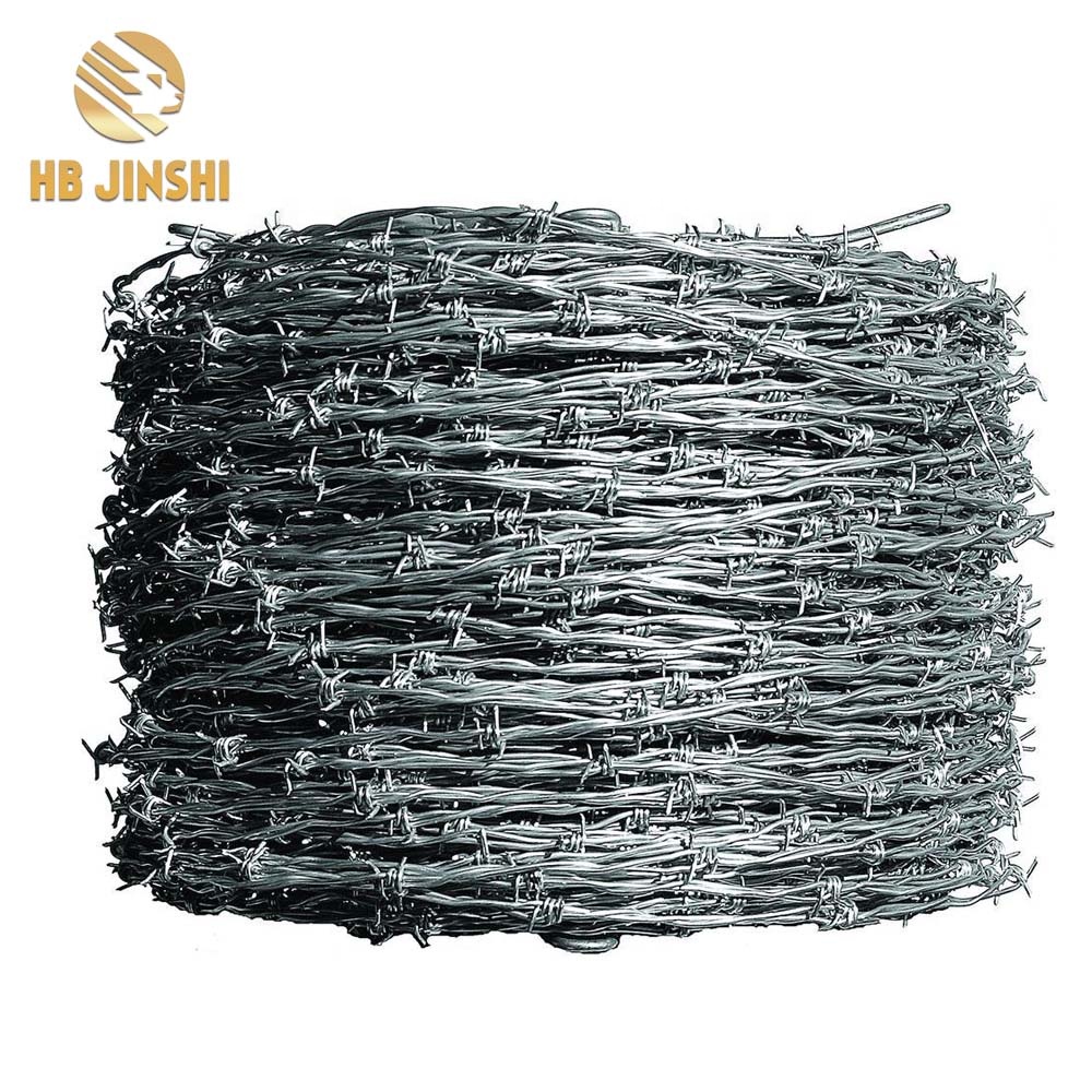 1.6mm 1.7mm  Galvanized Barbed Wire Manufacture
