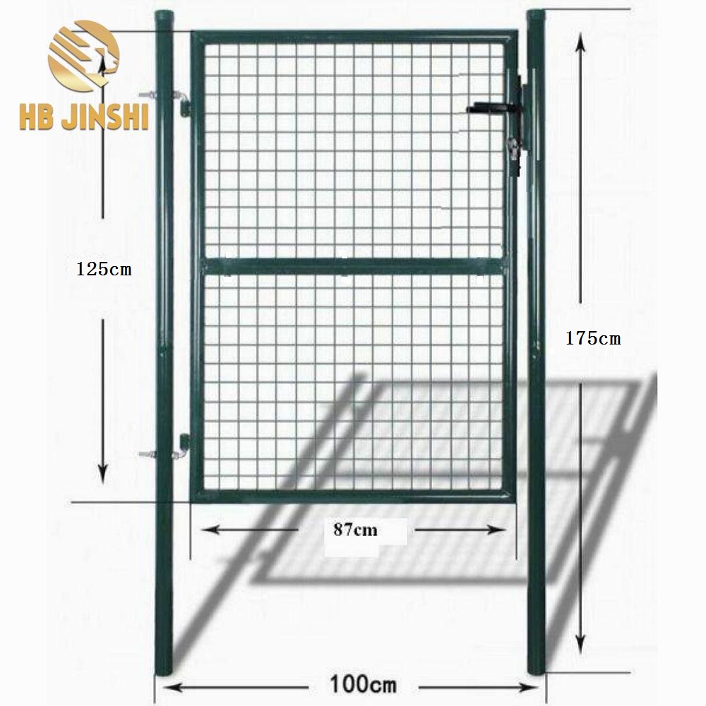 Factory Wholesale 100 x 125 cm Combination Door Panel Iron Fence Swing Gate