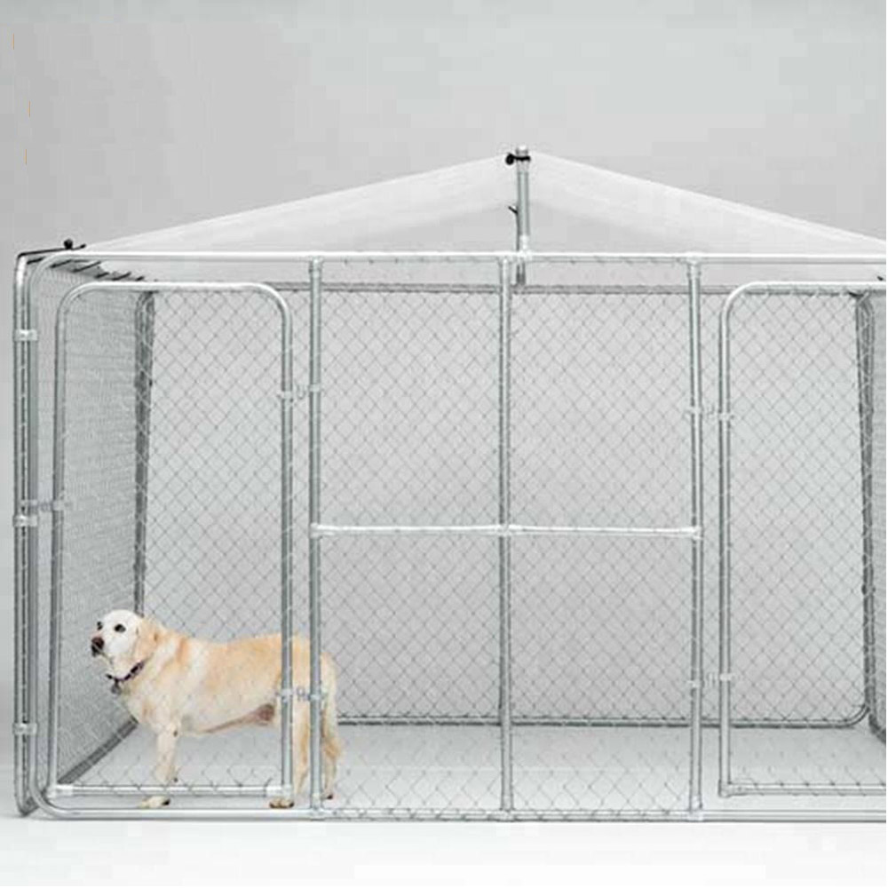 Heavy Duty Dogs Kennel Outdoor Metal Chain Link Cage Dog