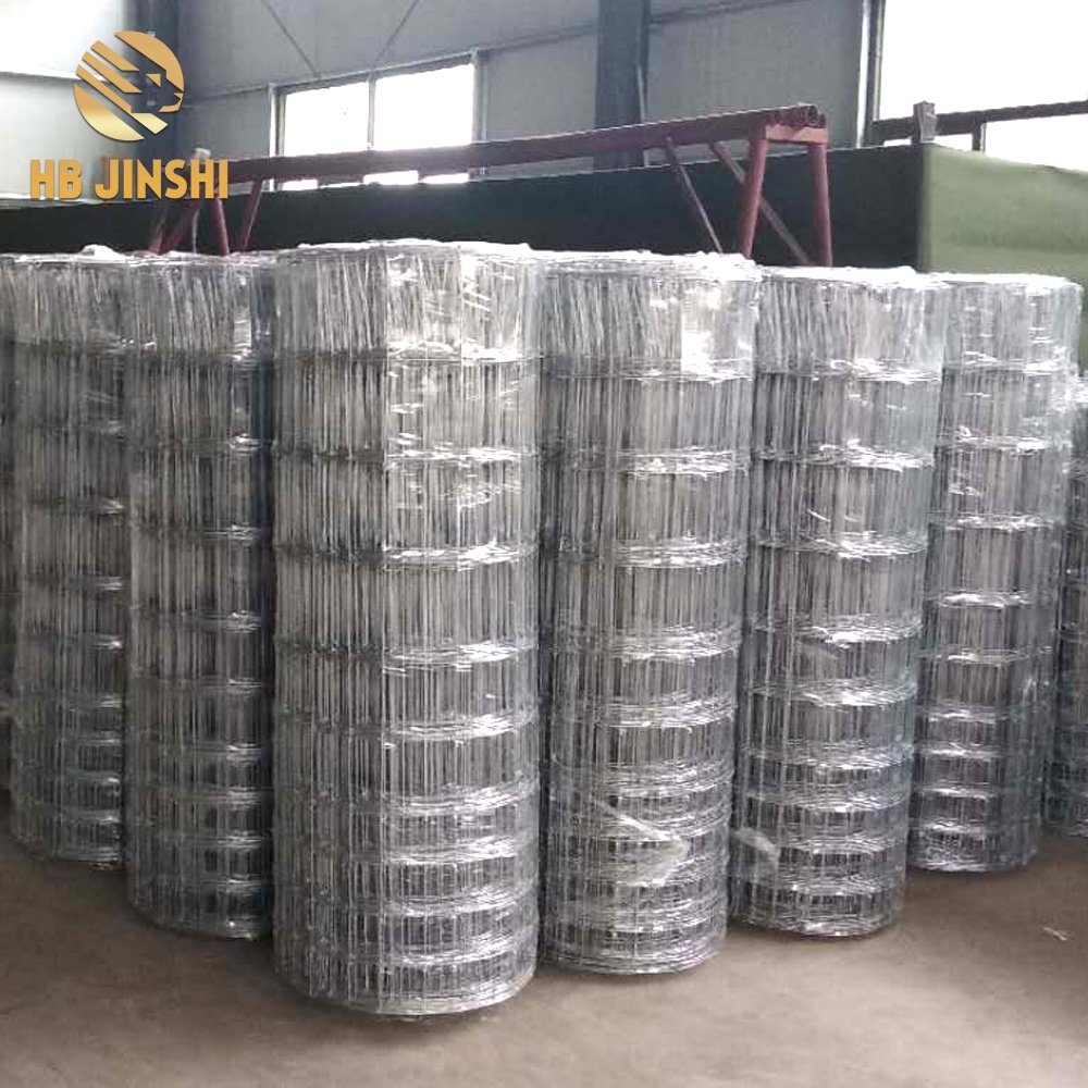 2.4m high Hot-dipped Galvanized Fixed Knot Deer Fence for Cambodia Market