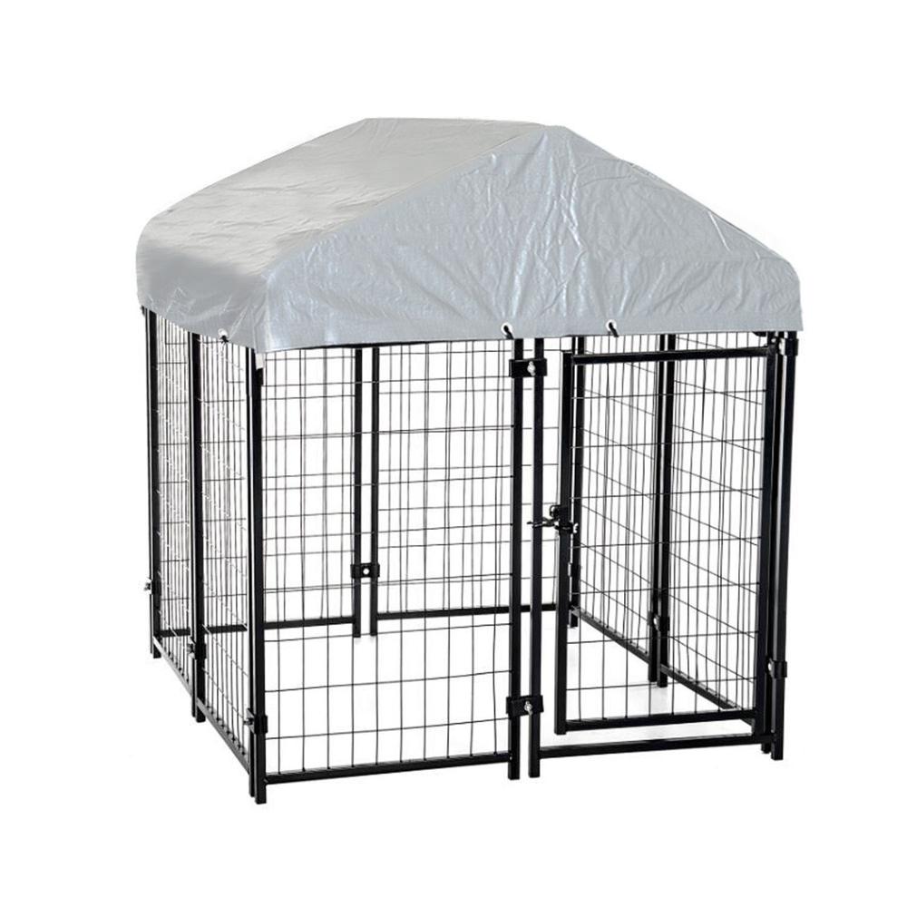 Grouss Hond Cage Hond Kennel Outdoor Hond Haus