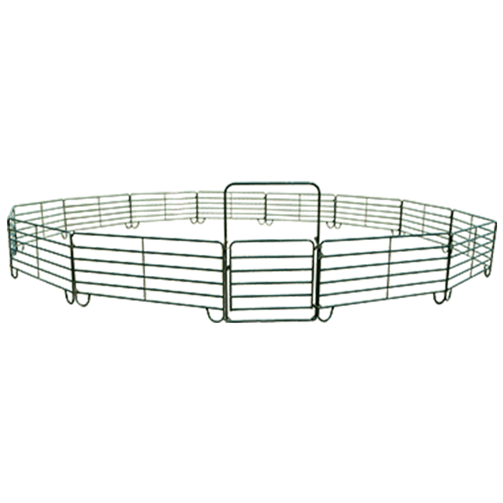 Écrasement de bétail avec revêtement en poudre ou panneau de clôture pour bétail galvanisé à chaud