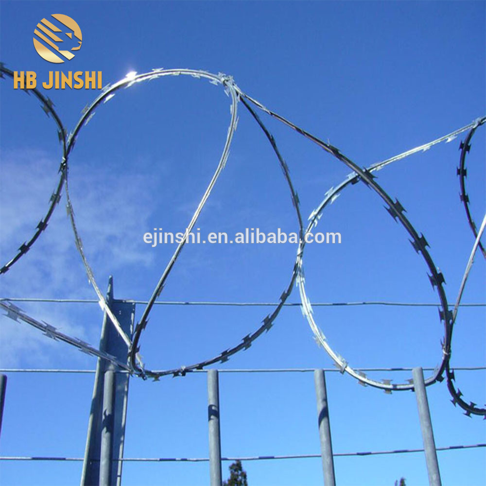 Trade Assurance security fence Concertina razor wire
