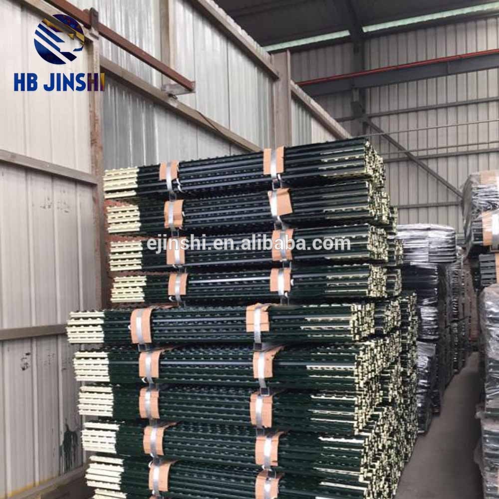 Metal Frame Material high carbon steel T post made in Hebei