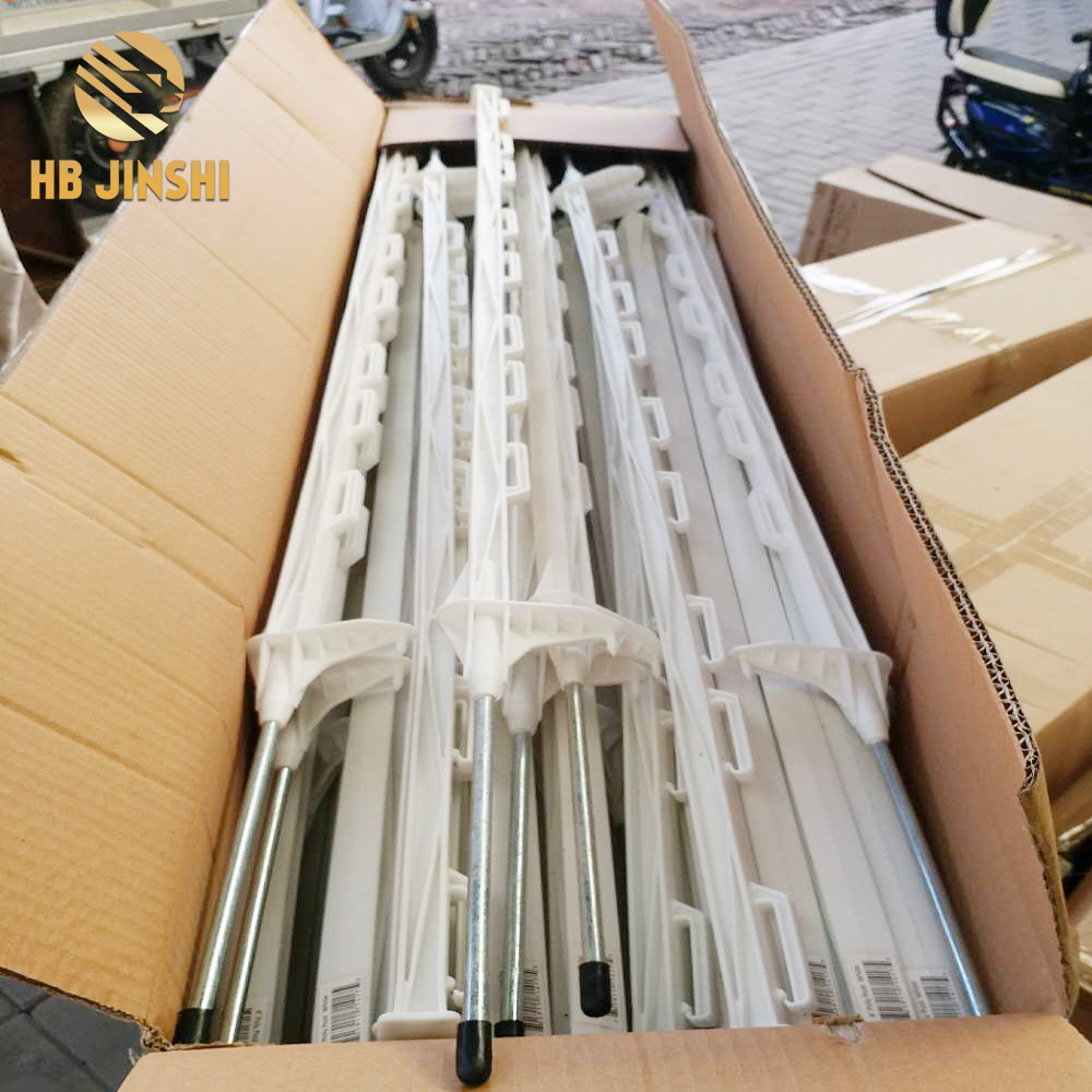 4 FT WHITE ELECTRIC FENCING POLY POSTS VITA ANY CHINA