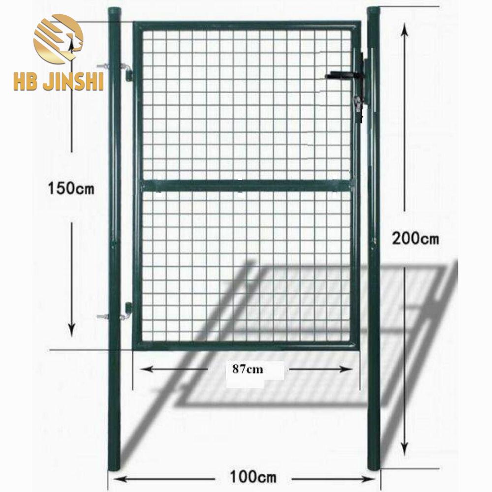 Фабрика Директно снабдевање 100 к 125 цм Немачка Метална модерна гвоздена ограда дизајн капије