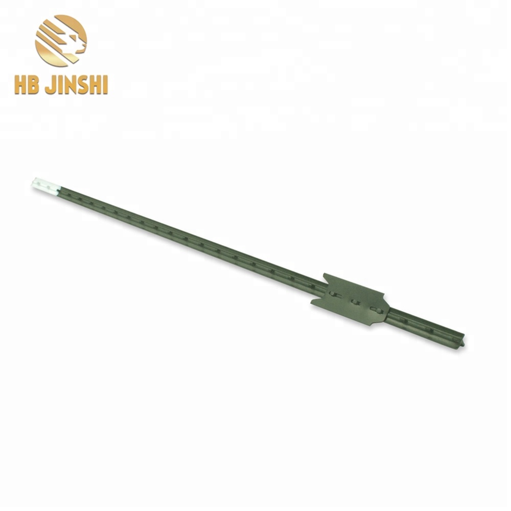 2019 Sales promotion 5.5 ft white head metal T posts
