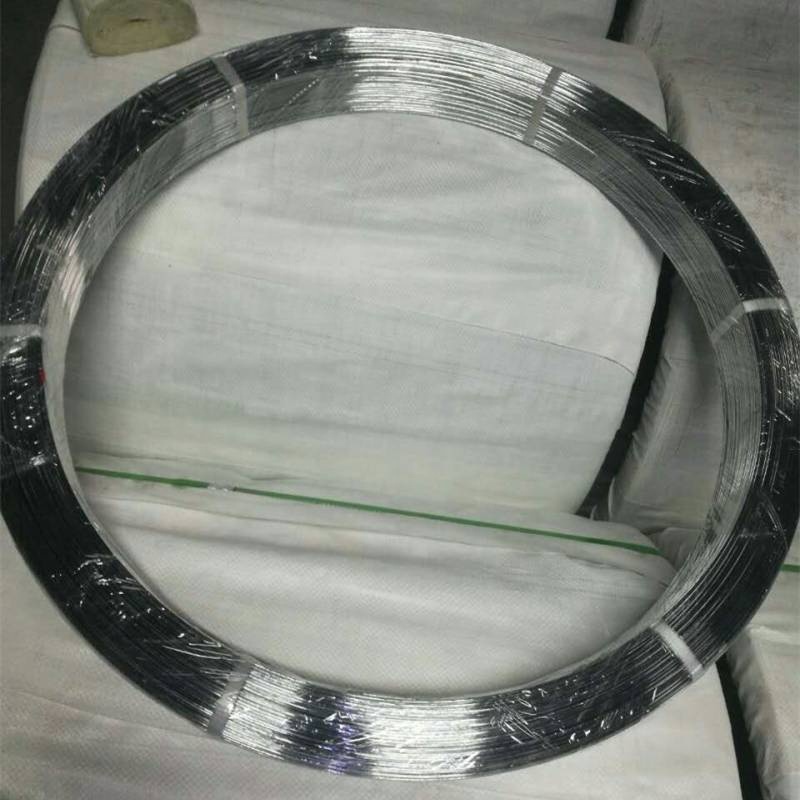 Trade Assurance Hot sales 2.4 * 3.0mm Taas nga tensile oval galvanized steel wire