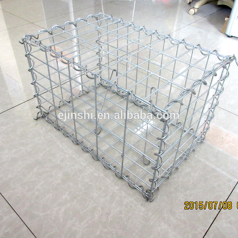 CE Mark 30x30x30cm габионска кутија за складирање на метална жица со преклопување