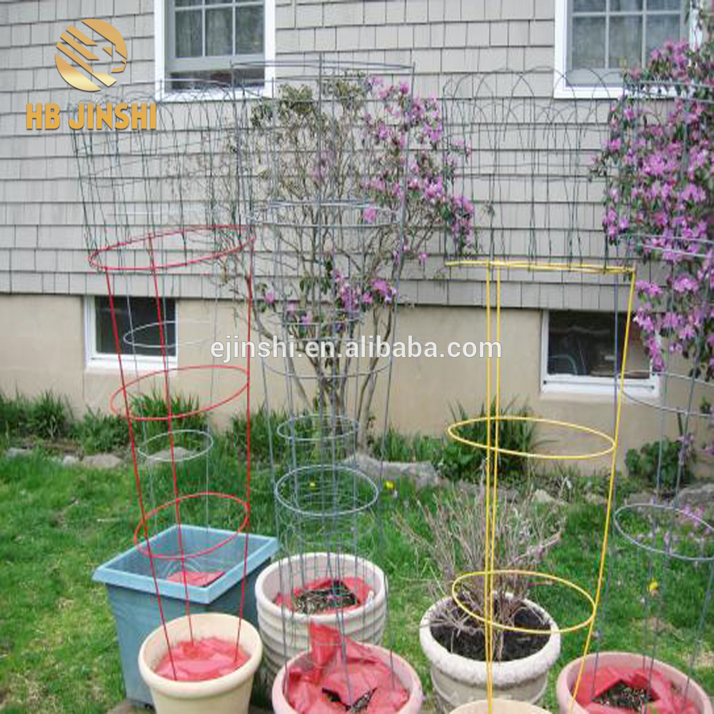 Декоративна градинска растителна защита Поддържаща клетка за домати