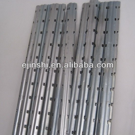 50 * 40mm Munda Wamphesa Galvanized Trellis Fence Pole / Galvanized Mphesa mtengo China ogulitsa