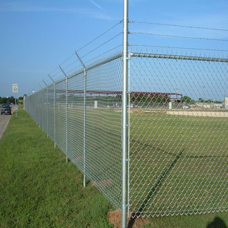 9 Gauge pocinčana/ PVC obložena ograda od lančane veze od strane tvorničkog dobavljača
