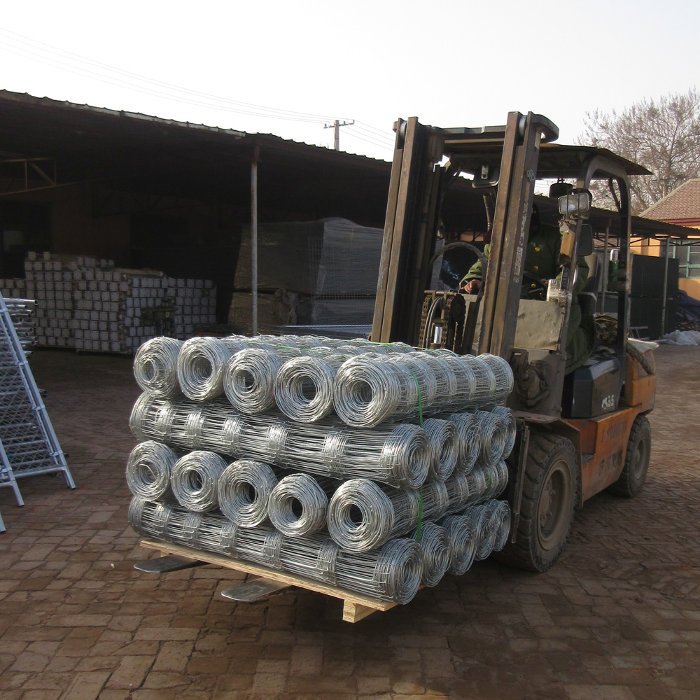Hot-dipped galvanized stock fence C8/80/15.2.5mmx2mm wire 800mmx50m