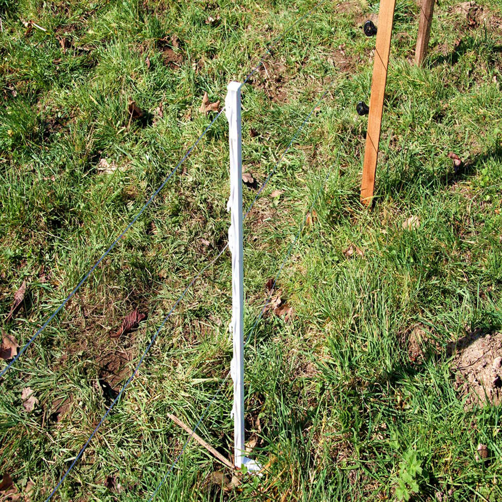 USA Pasture Zareba עמוד פולי, עמודי גדר חשמליים מבודדים בגודל 48 אינץ'