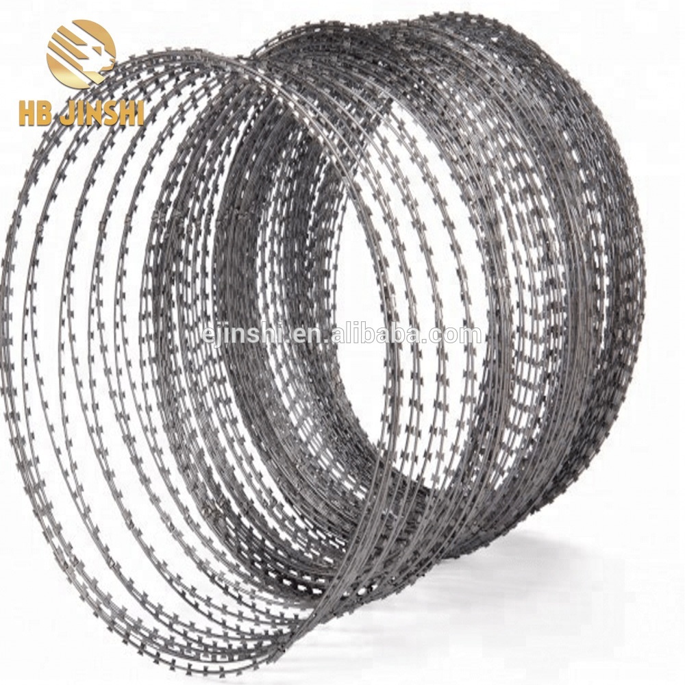 Hot Selling High Quality Low Price Concertina Wire Bto-22 Type Razor Barbed Wire Presyo Bawat Roll