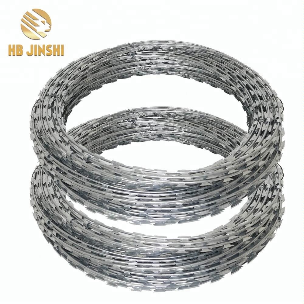 Fencing type razor barbed wire ine high security protection