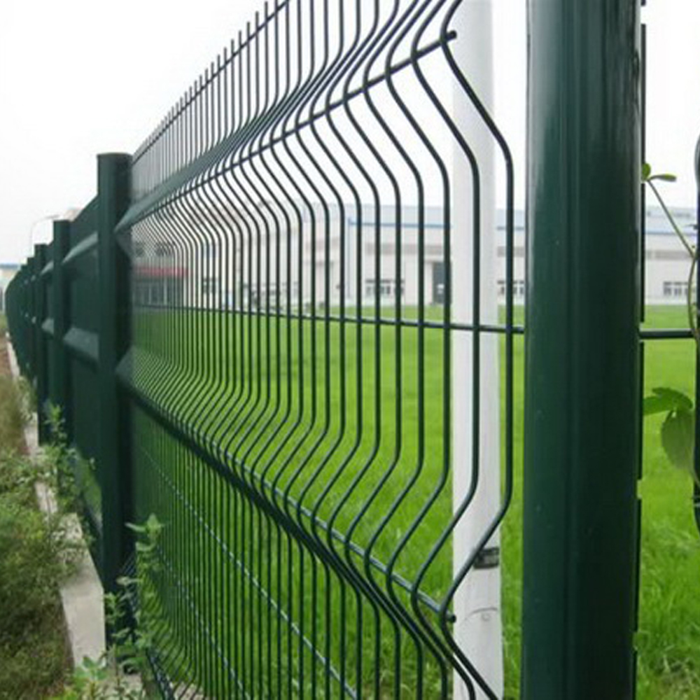 Galvanized / PVC Coated Chain Link Wire Mesh Fense