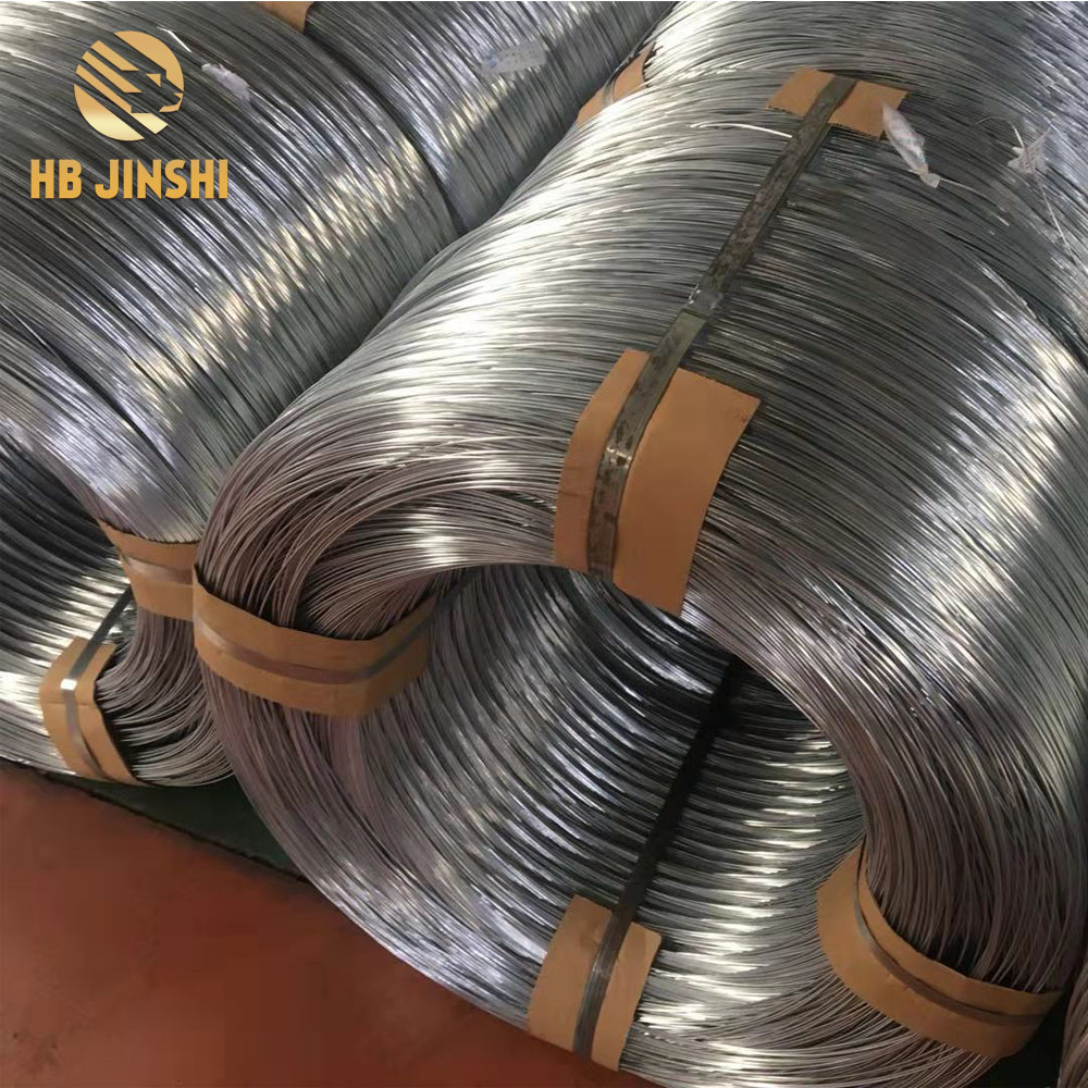 3,4 mm Q195 Low Carbon Steel Wire Hot Dipped Galvanized Galfan Wire