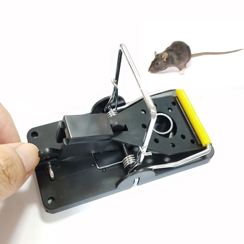 Wegwerp Black ABS Snap Trap Hamsters trap