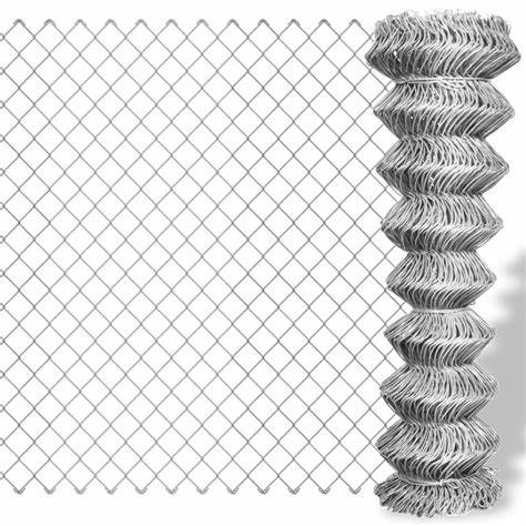 6ft Galvanized Chain link fence diamond mesh netting cheni link mesh