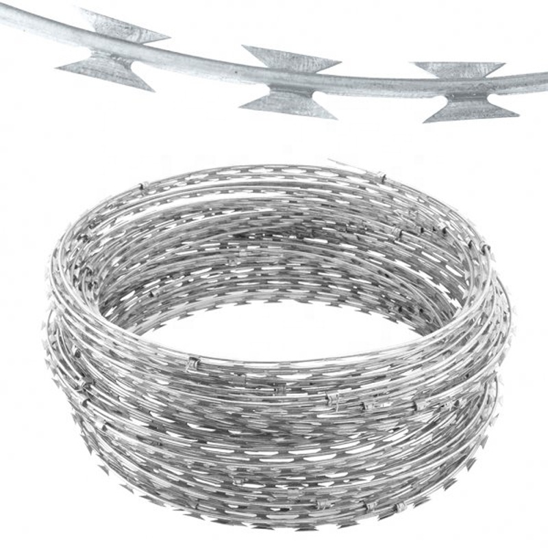 Single Coil၊ Cross Type Razor Barbed Wire