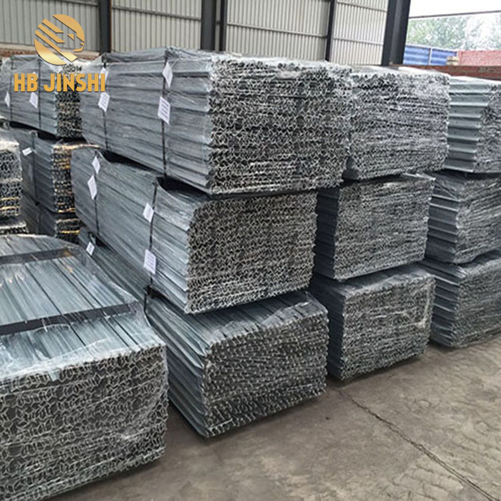 Black bitumen rail steel 5-10ft steel Y post