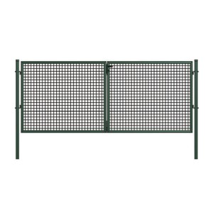 Factory Supplier Hot Sale 150 x 100 cm Germany France Round Tube Wire Mesh Fence Decorative Garden Gate