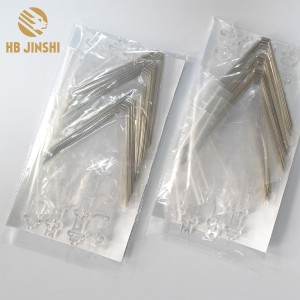 4pcs/pack PP Bag Package 304 Stainless Steel Bird Spikes Anti Bird Control