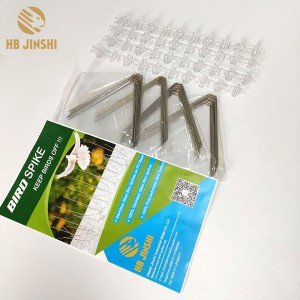 4pcs/pack PP Bag Package 304 Stainless Steel Bird Spikes Anti Bird Control